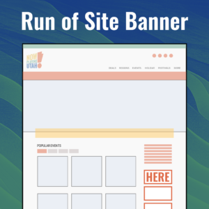 Website Banner - Run of Site Banner Ad